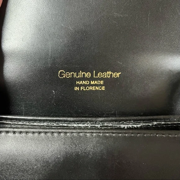 Sandra Firenze Genuine Leather Mini Crossbody Bag Hand Made in Florence Italy - Picture 5 of 11